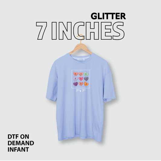 DTF on Demand Toddler (7 Inches) - Glitter