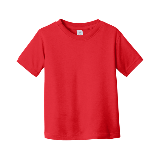 Rabbit Skins Toddler Fine Jersey Tee - Red