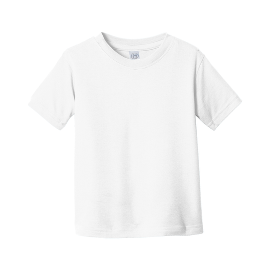 Rabbit Skins Toddler Fine Jersey Tee - White
