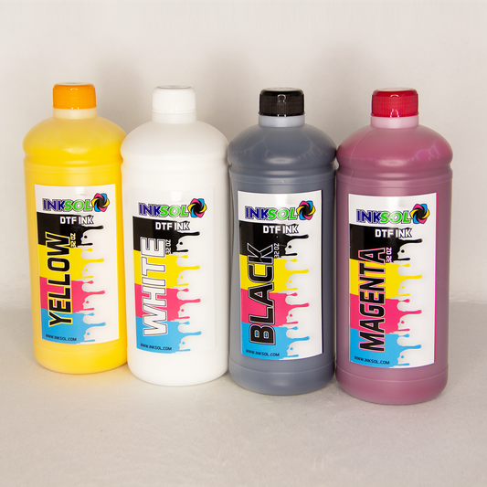 InkSol™ DTF Ink - 4 Pack (CMYK)